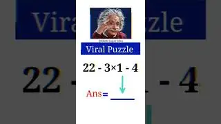 Find the solution of dash then write in comment box #maths#puzzle#shorts