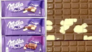 MILKA CHOCOLATE BARS 🍫  - Happy Cows🐄 and Fruits