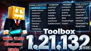 TOOLBOX 🧰 FOR MINECRAFT V1.21.132 INFINITE PREMIUM | MINECRAFT Hack 1.21.132 MEDIAFIRE 