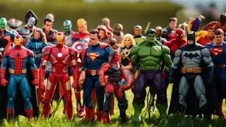 AVENGERS SUPERHERO STORY TOY,  SPIDER-MAN, HULK, CAPTAIN AMERICA, THOR, IRONMAN, #155
