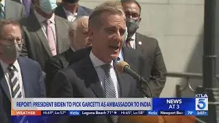 Biden expected to pick L.A. Mayor Eric Garcetti as ambassador to India