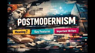 Postmodernism Explained Simply in Hindi || English || BA MA English