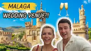 Свадебная площадка в сказочном замке Испании ✨ Замок Коломарес + Видеоблог о путешествии в Малагу