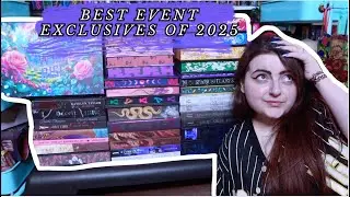 ✨BEST EVENT EXCLUSIVE BOOKS OF 2025 (BABE + RARE Event special editions part 2) #Booktube ✨