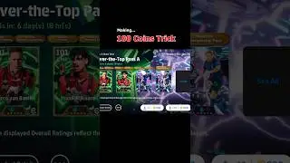 Wow 😍 100 Coins Trick! 107 Rijkaard, Van Basten & Blitz Curl Mart&iacute;nez! | eFootball 2026 #Shorts