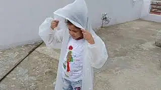 Children raincoat | swekshacreations 5 colours available (pink, blue, yellow, white, purple)