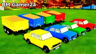 Mini Cars with Colors! Grape Selling Work with Cars in FS22।