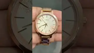 #timex #women #watch copper metal with copper dial, ￼ #pranavawatchgallery #twhl41smu07