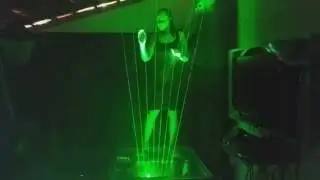 PLAYZER live on laser harp