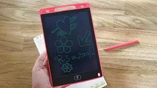 LCD Writing Tablet Review | Digital Writing Pad Unboxing & Review | Fancy Tech