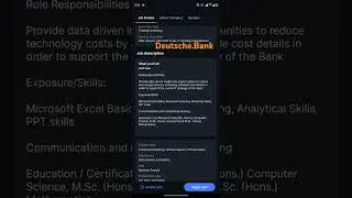 Analyst Intern for Freshers in Bank #datajobs #dataanalyticsjobs #coding
