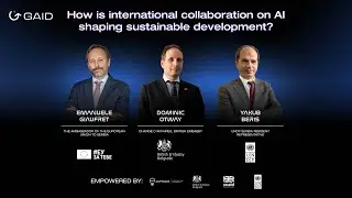 How is international collaboration on AI shaping sustainable development? | DSC Europe 24