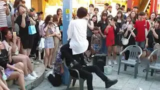 RHD60《HyunA #RED》 KingdomS#킹덤즈 현아#빨개요 20190809 193728 Hongdae Busking 홍대버스킹 #SnowHorse