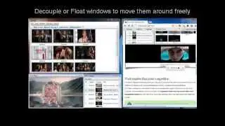 Fast Video cataloger flexible user interface