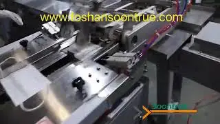 SOONTRUE - Disposable medical mask packing machine with ear loop folding device