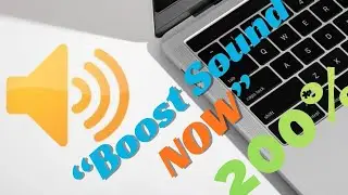 Laptop Sound Too Low? 🔊 Boost Volume Up to 200% | Sound Booster Extension