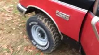 1990 F250 7.3L IDI Cold Start 26 deg
