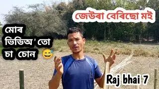 Assamese agriculture video funny.#virelvideo #assamese #agriculture #rajbhai .Raj bhai 7 Vlogs video