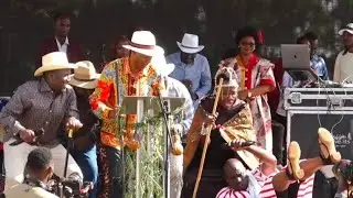 Top Kalenjin comedian falls on stage in front of CS Murkomen and Nelson Koech