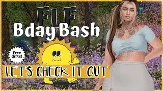 FLF BIRTHDAY BASH - 50L Items and FREE GIFTS - Second Life