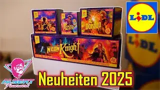 Ich z&uuml;nde alle ALBERT Feuerwerk Neuheiten von Lidl 🔥