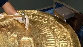 Größte Goldmünze der Welt zu Gast bei pro aurum