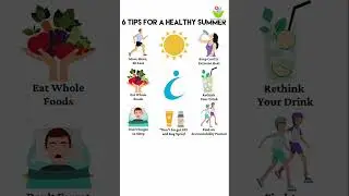 6 Tips for a helthy summer #health tips #health tips shorts #thinkcreatelearn
