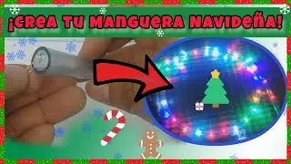 Manguera Navideña Casera: Hazlo tú mismo con luces LED