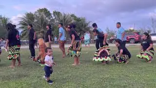 Xyen 1st Birthday Party Walk-in & Middle Dance ☺️#micronesian #pohnpei