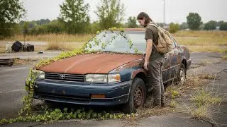 ASMR Restauración de Autos! 1989 Toyota Camry Restauración Completa Abandonado a Como Nuevo