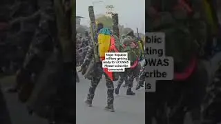 This is the Niger Military getting ready for Nigeria and ECOWAS .