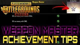 HOW to COMPLETE WEAPON MASTER ACHIEVEMENT in PUBG Mobile