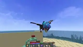 Eating Sand in Hardcore Minecraft.