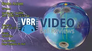 Storm Axiom Bowling Ball Reaction Video Ball Review {vs} Phaze II