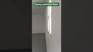 epoxy paint floor | Living room epoxy coated #floor #painting #epoxy #construction #techmumraizinfo