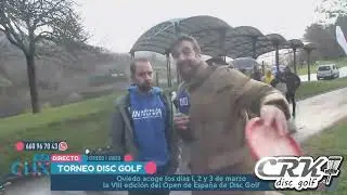 Conexion Asturias de la TPA en el VIII Open de España de Disc Golf