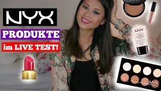 NYX PRODUKTE im LIVE TEST! + VERLOSUNG! | by Nhitastic