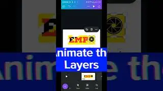 How to Animate a Logo with canva.@canva Logo designed by @adobe #canva  #canvatips #canvadesign