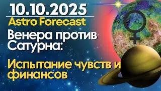 10 октября: Испытание чувств и финансов: Венера против Сатурна. Как пройти без потерь?