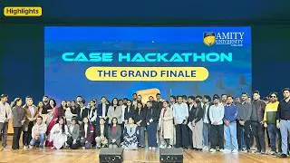 Highlights from the Case Hackathon Grand Finale | Amity Online