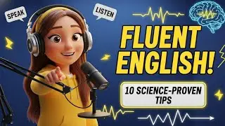 10 Research-Proven Techniques to Speak English Fluently | Science-Based English Learning Podcast
