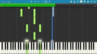 Skin - Bladee [Piano Tutorial] (Synthesia)