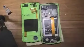 Poptel P60 - частичная разборка смартфона