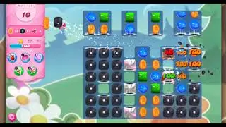 Candy Crush Saga Level #184 NO BOOSTERS | interesting level