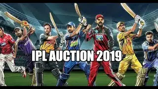 🔴 IPL Auction 2019 Complete Player List