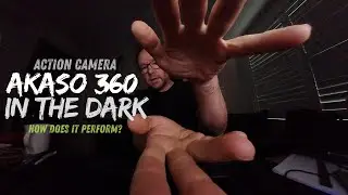 How does the Akaso 360 Action Camera handle low light?