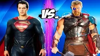 THOR VS SUPERMAN - Man of Steel vs Thor (Ragnarok 2017)