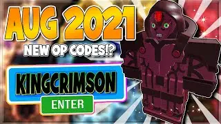 (AUGUST 2021) ALL *NEW* SECRET OP CODES!? Roblox Your Bizarre Adventure