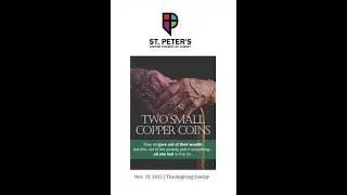 Sunday Worship at St Peter's UCC in Amherst, Ohio