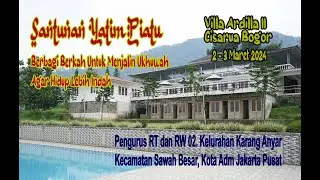 Kegiatan Tahunan Santunan Yatim Piatu RW.02 Kwl. Karang Anyar, Sawah Besar Jakarta Pusat Maret 2024